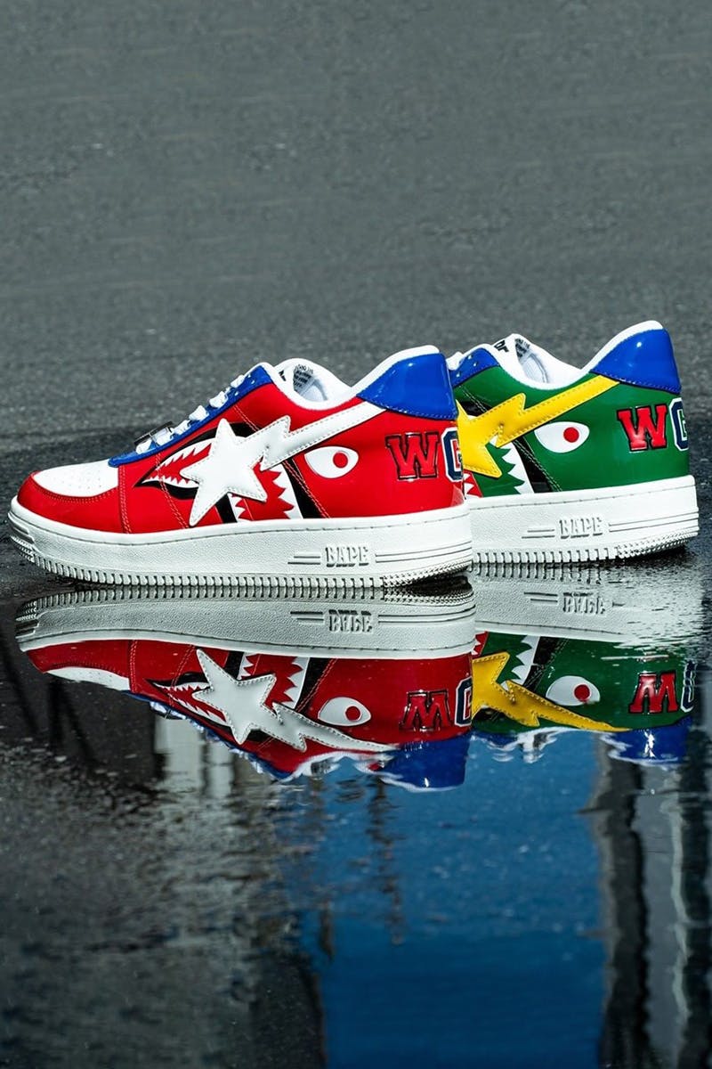 Wgm bape shoes clearance
